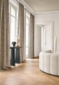 Tkanina zasłonowa w pasy poziome Casamance 10400171 Odea Cote Lin Les Naturels 6