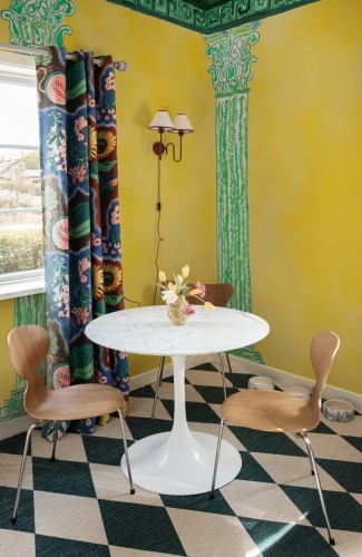 Fototapeta antyczna architektura R21508 Aegis Yellow John-John Wallmansson