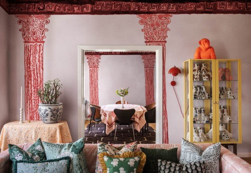 Fototapeta antyczna architektura R21509 Aegis Red John-John Wallmansson