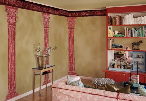 Fototapeta antyczna architektura R21512 Aegis Beige John-John Wallmansson