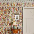 Tapeta artystyczne kwiaty House of Hackney Hollyhocks Spring