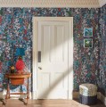 Tapeta artystyczne kwiaty House of Hackney Hollyhocks Winter