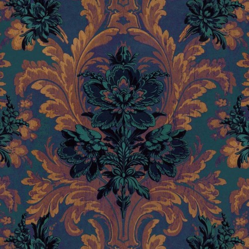 Tapeta klasyczna ornament kwiatowy House of Hackney Amarantha