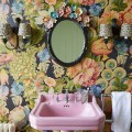 Tapeta kwiaty vintage House of Hackney Amatoria Magna Noir
