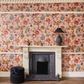 Tapeta kwiatowa w stylu jakobińskim House of Hackney Artemis Blush