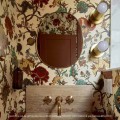Tapeta kwiatowa w stylu jakobińskim House of Hackney Artemis Ecru
