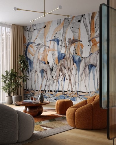 Fototapeta artystyczne pasy Wonderwall Galgo 35057600