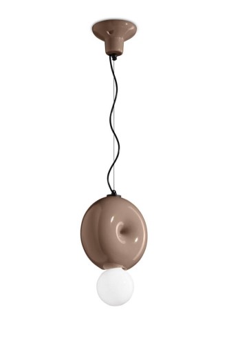 Lampa wisząca ceramiczna Ferroluce C2751 Moka BumBum Deco