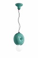 Lampa wisząca ceramiczna Ferroluce C2751 Turchese BumBum Deco