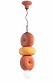 Lampa wisząca ceramiczna 3 Ferroluce C2752 MIX BumBum Deco