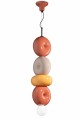 Lampa wisząca ceramiczna 4 Ferroluce C2754 MIX BumBum Deco