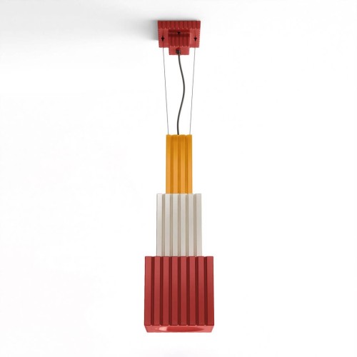 Lampa wisząca ceramiczna modułowa Ferroluce C2830 Mix Metra Deco