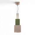 Lampa wisząca ceramiczna modułowa Ferroluce C2831 Mix Metra Deco