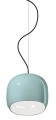 Lampa wisząca z ceramiki Ferroluce C2550 Azzurro Ayrton Deco
