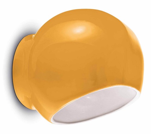 Kinkiet ceramiczny Ferroluce C2553 Giallo Ayrton Deco