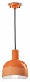 Lampa wisząca ceramiczna Ferroluce C2400 Arancio Pesca Caxixi Deco