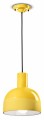 Lampa wisząca ceramiczna Ferroluce C2400 Giallo Limone Caxixi Deco