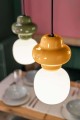 Lampa wisząca ceramiczna Ferroluce C2681 Verde Salvia Copacabana Deco