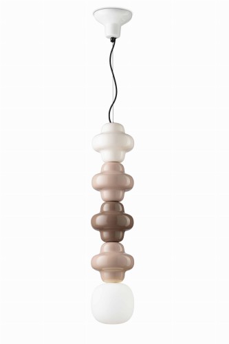 Lampa wisząca ceramiczna designerska Ferroluce C2685 Mix Copacabana Deco