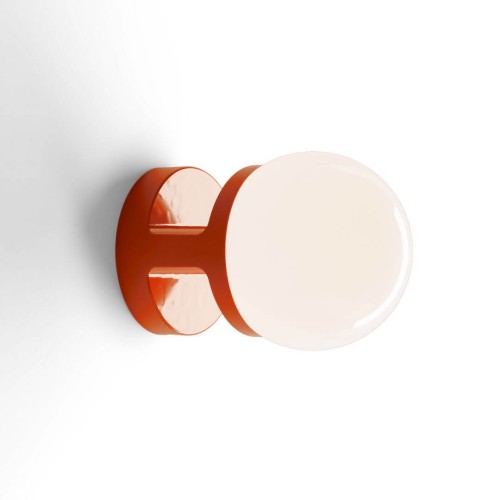 Kinkiet ceramiczny szklany Ferroluce C2782 Arancio Volpe Habea Deco