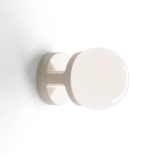 Kinkiet ceramiczny szklany Ferroluce C2782 Crema Habea Deco