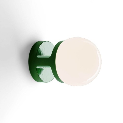 Kinkiet ceramiczny szklany Ferroluce C2782 Verde Bali Habea Deco