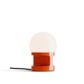 Lampa stołowa ceramiczna szklana Ferroluce C2783 Arancio Volpe Habea Deco