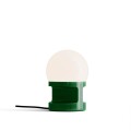 Lampa stołowa ceramiczna szklana Ferroluce C2783 Verde Bali Habea Deco