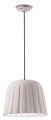 Lampa ceramiczna matowa wisząca Ferroluce C2571 Bianco Naturale Madame Gres Deco
