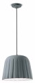 Lampa ceramiczna matowa wisząca Ferroluce C2571 Grigio Tele Madame Gres Deco