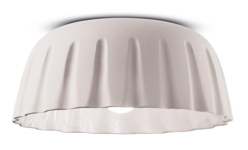 Plafon ceramiczny matowy Ferroluce C2572 Bianco Naturale Madame Gres Deco