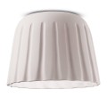 Lampa sufitowa / plafon Ferroluce C2573 Bianco Naturale Madame Gres Deco