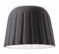 Lampa sufitowa / plafon Ferroluce C2573 Grigio Nerastro Madame Gres Deco