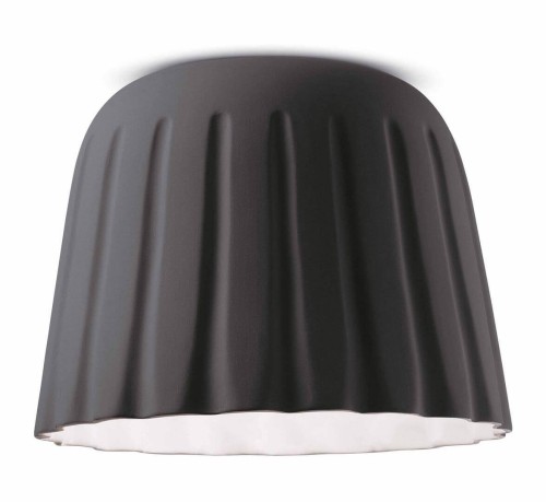 Lampa sufitowa / plafon Ferroluce C2573 Grigio Nerastro Madame Gres Deco