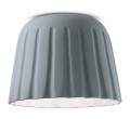 Lampa sufitowa / plafon Ferroluce C2573 Grigio Tele Madame Gres Deco
