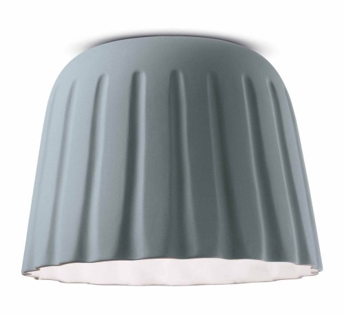 Lampa sufitowa / plafon Ferroluce C2573 Grigio Tele Madame Gres Deco