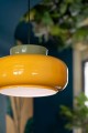Lampa wisząca ceramiczna Ferroluce C2741 Verde Salvia+Giallo Maracana Deco