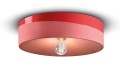 Plafon ceramiczny Ferroluce C1792 Rosso Corallo PI Deco