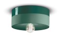 Plafon z ceramiki Ferroluce C1793 Verde Bottiglia PI Deco