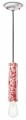 Lampa wisząca ceramiczna mat i blask Ferroluce C2500 Ming Rosso PI Deco