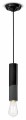 Lampa wisząca ceramiczna mat i blask Ferroluce C2500 Nero Carbone PI Deco