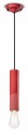 Lampa wisząca ceramiczna mat i blask Ferroluce C2500 Rosso Corallo PI Deco