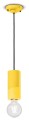 Lampa z ceramiki mat i blask wisząca Ferroluce C2501 Giallo Limone PI Deco