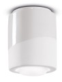 Lampa ceramiczna sufitowa punktowa Ferroluce C986 Bianco Grezzo PI Deco