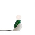 Lampa designerska stołowa Ferroluce C2820 Verde Bali + Crema Tata Deco