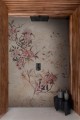 Fototapeta z kwiatami w stylu vintage Wall&Deco WET_DA2501 Dalida WET SYSTEM 2025