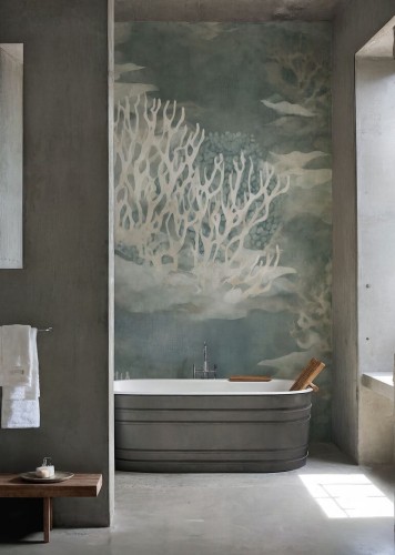 Fototapeta z motywem koralowców Wall&Deco WET_GM2501 Good Mood WET SYSTEM 2025