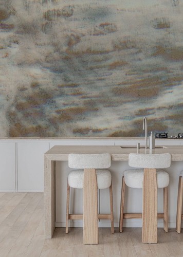 Fototapeta z abstrakcyjnym pejzażem Wall&Deco WET_ON2501 Onirico WET SYSTEM 2025