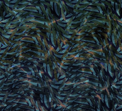 Fototapeta podwodne liście Wall&Deco WET_UW2502 Underwater WET SYSTEM 2025