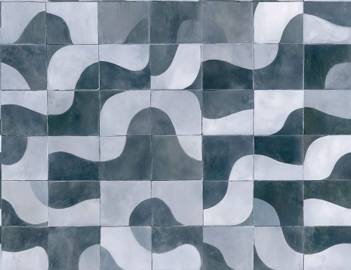 Fototapeta geometryczne fale Wall&Deco OUT_CS2502 OUT Systen 2025